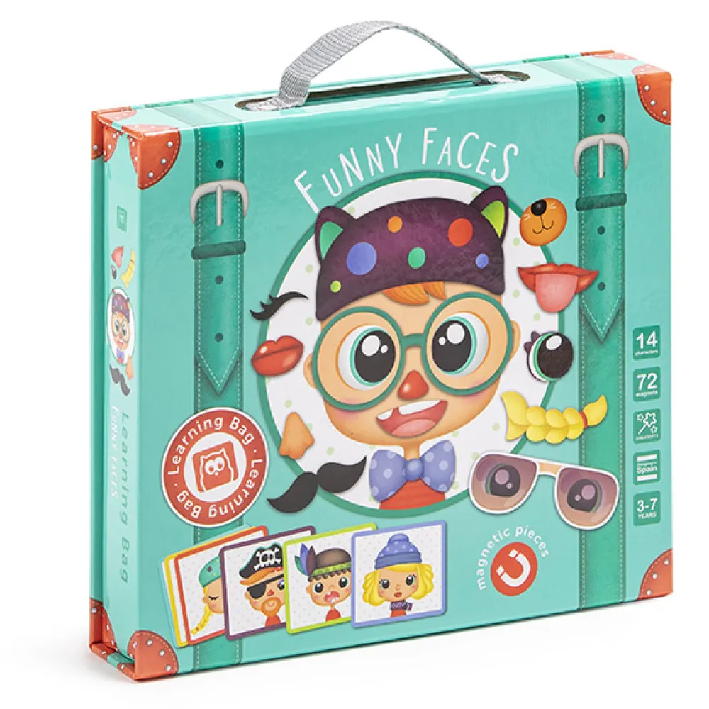 EUREKAKIDS Juego creativo Funny Faces