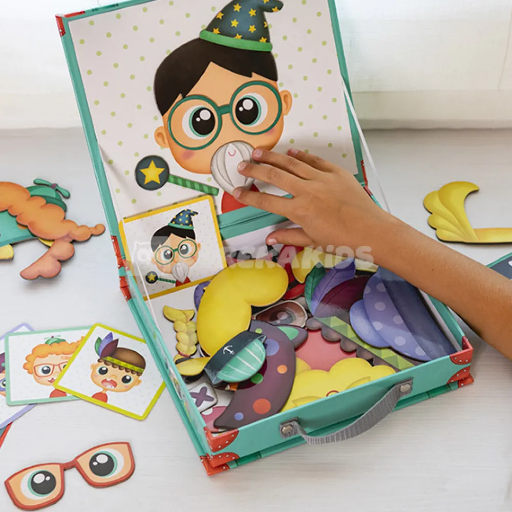 EUREKAKIDS Juego creativo Funny Faces