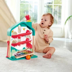 HAPE Juego de Bolas Rodantes y Xilófono en Forma de Casa