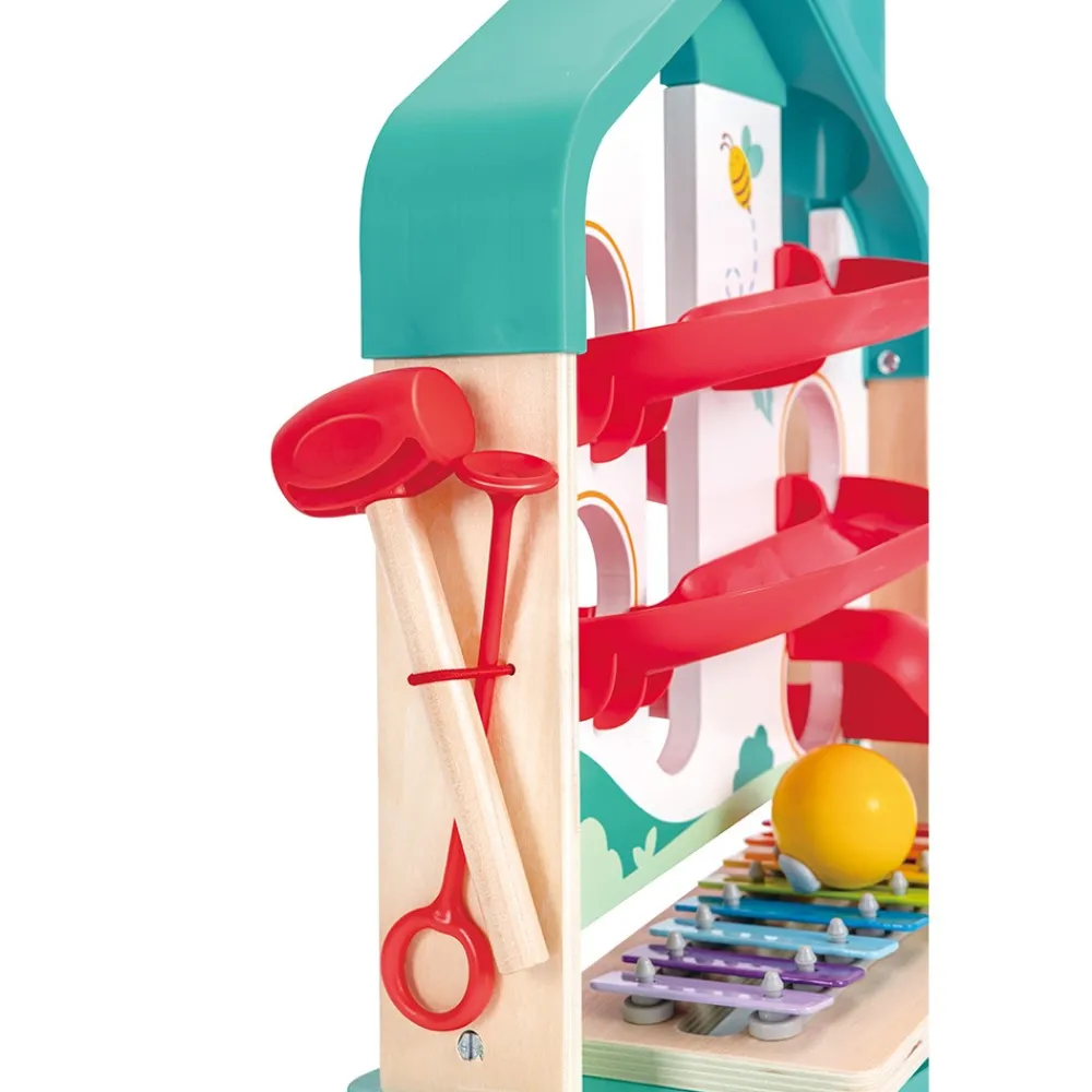 HAPE Juego de Bolas Rodantes y Xilófono en Forma de Casa
