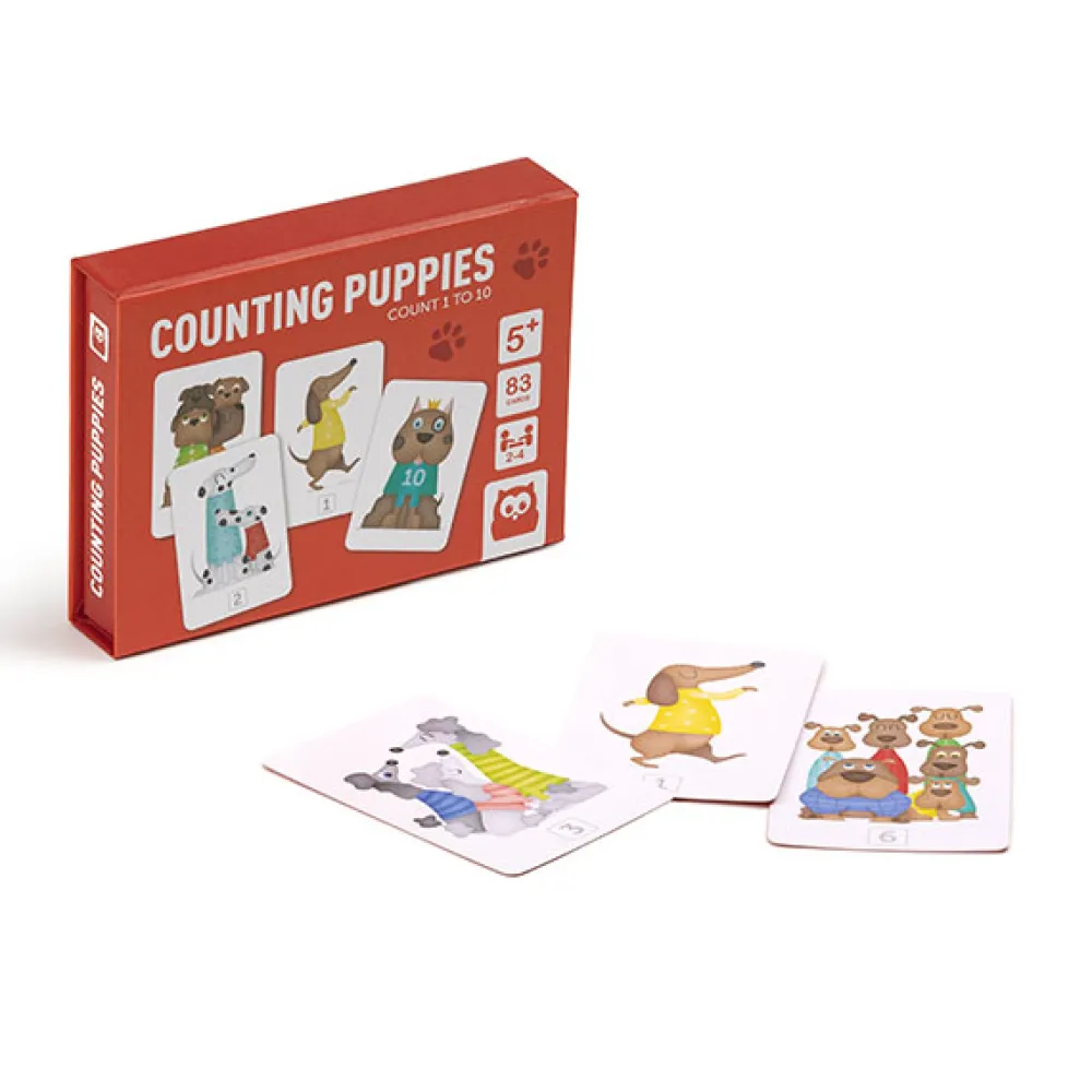 EUREKAKIDS Juego de cartas counting dogs