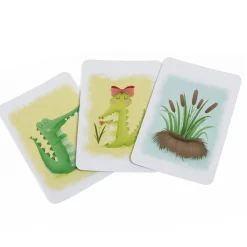 EUREKAKIDS Juego de cartas Croc Croc Cards
