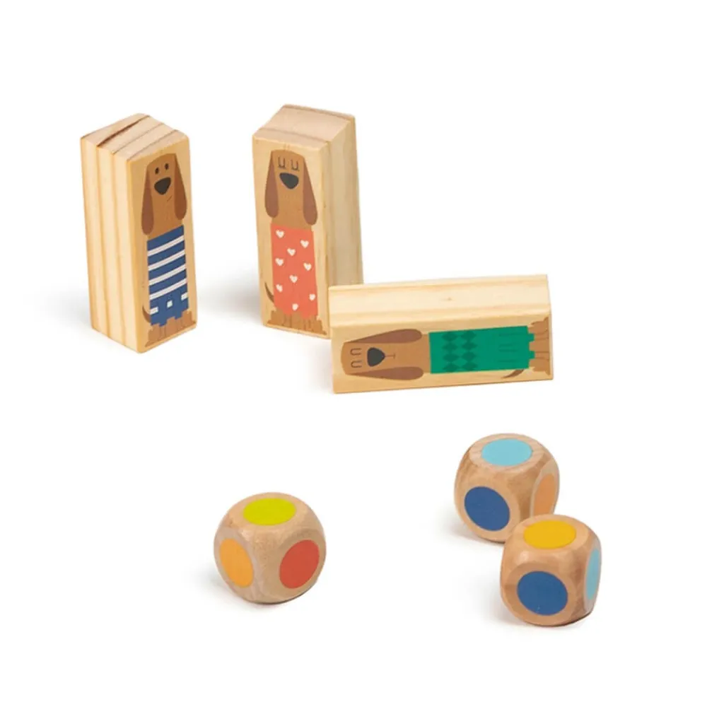 EUREKAKIDS Juego de estrategia Puppies Tower