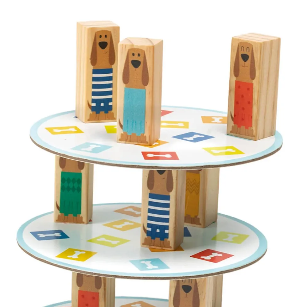 EUREKAKIDS Juego de estrategia Puppies Tower