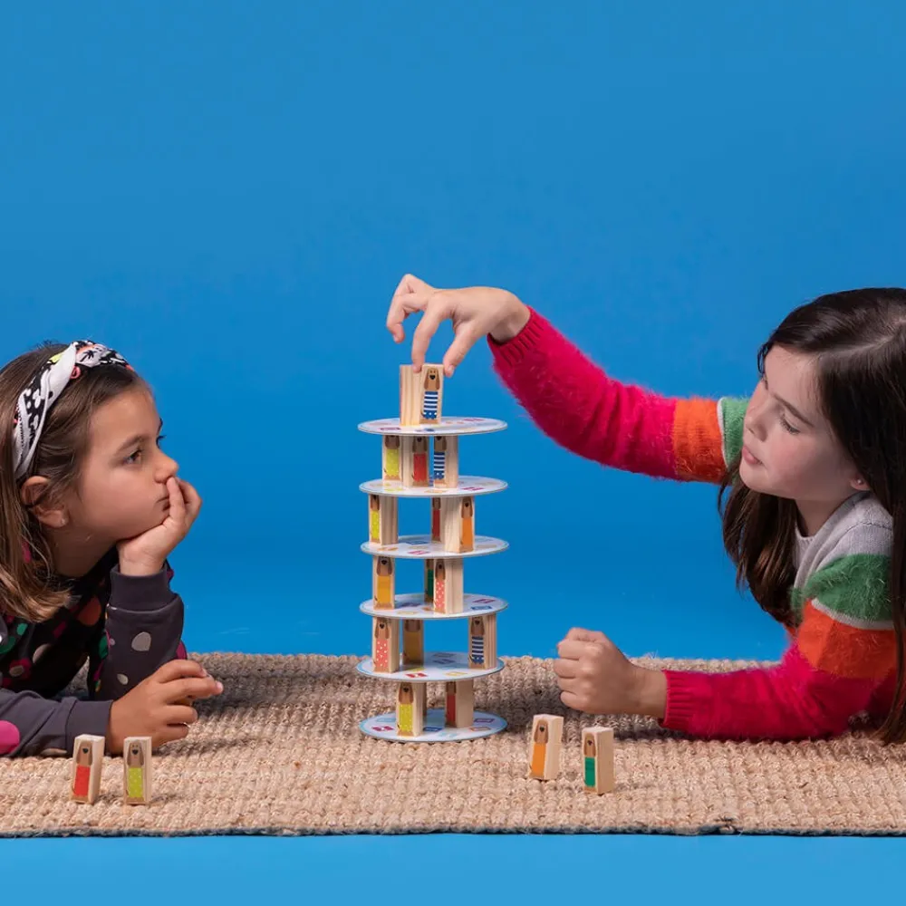 EUREKAKIDS Juego de estrategia Puppies Tower