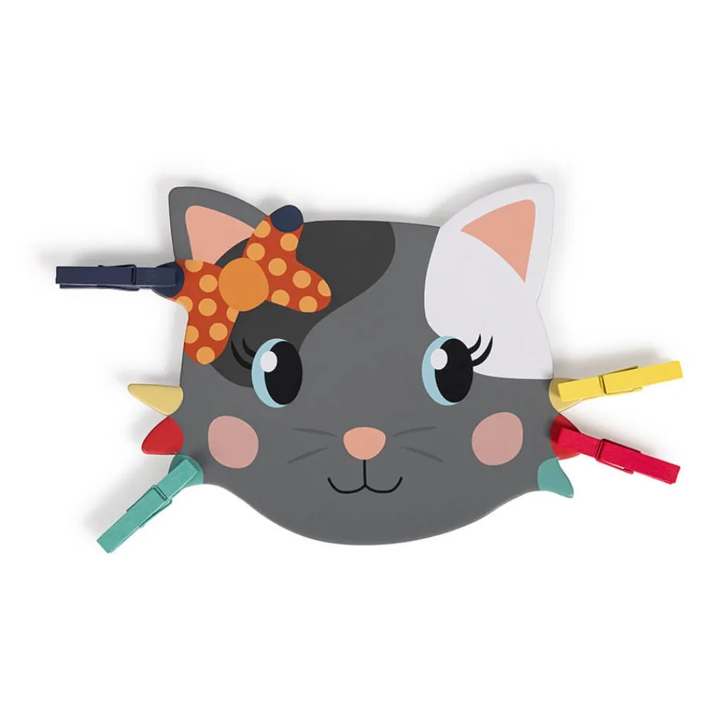 EUREKAKIDS Juego de habilidad - Colores y pinzas