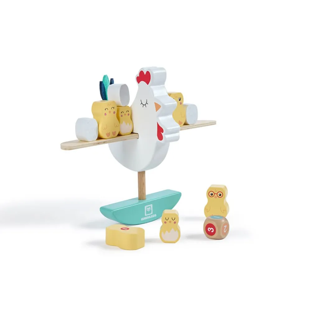 EUREKAKIDS Juego de habilidad y estrategia - Equilibrio de Pollitos