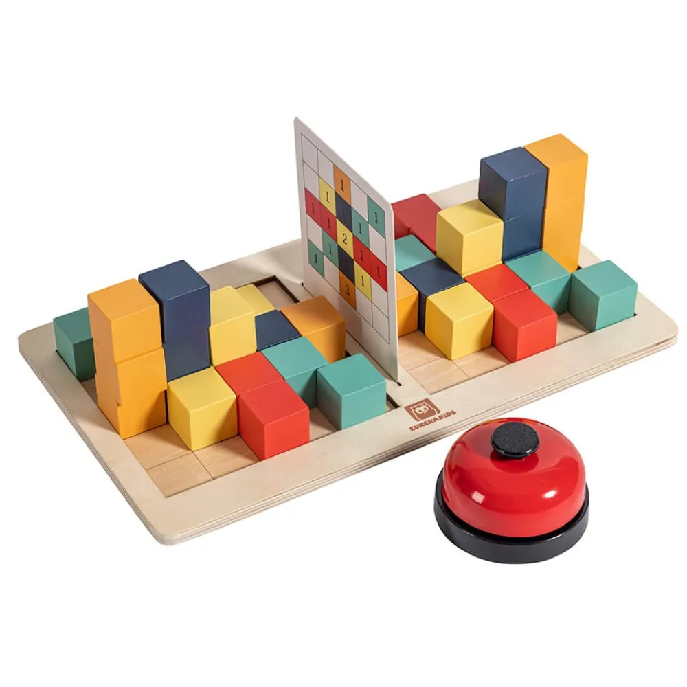 EUREKAKIDS Juego de memoria y estrategia – Competición de bloques