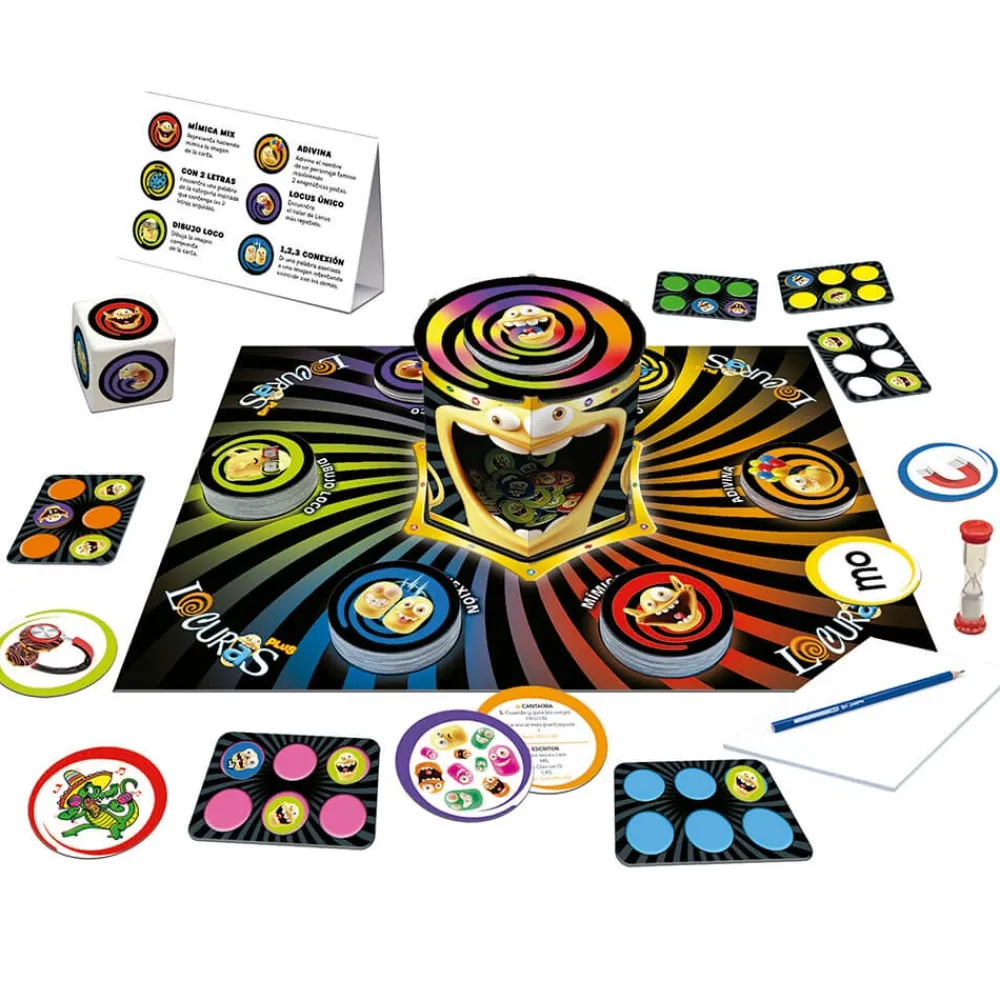 EDUCA BORRAS SA Juego de mesa familiar – Locuras plus