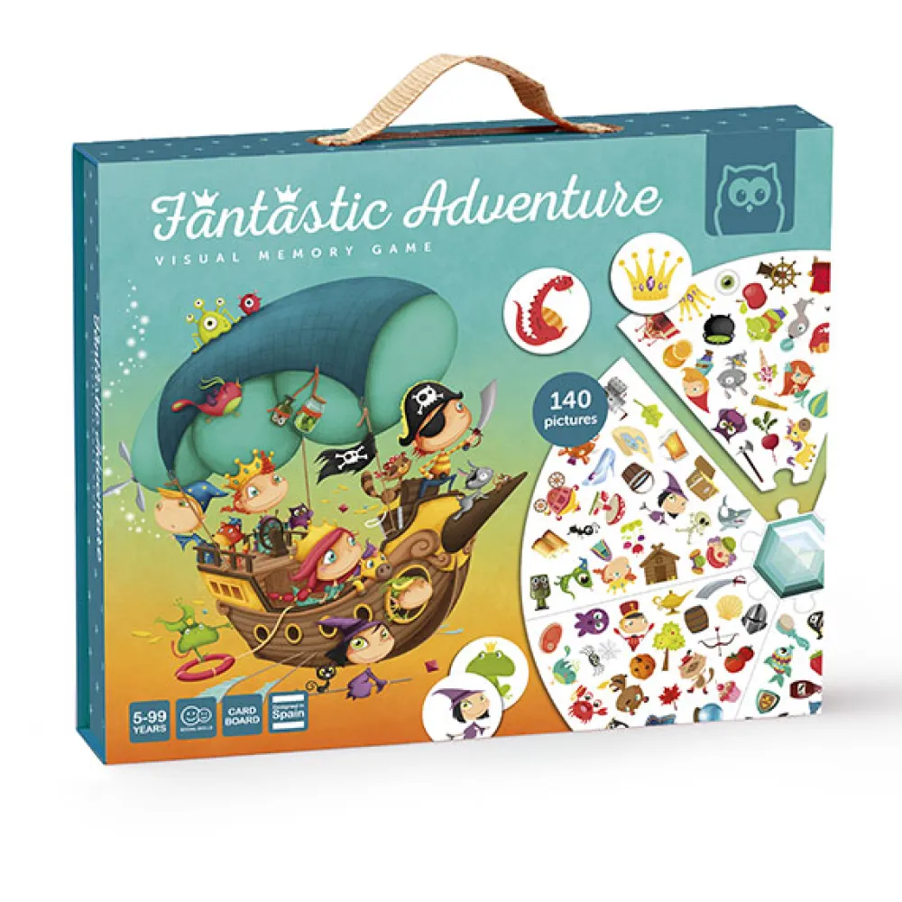 EUREKAKIDS Juego de mesa Fantastic Adventure