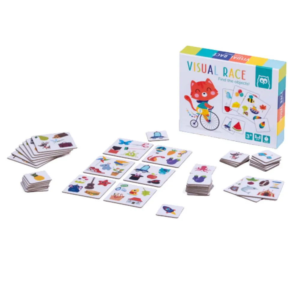 EUREKAKIDS Juego de mesa visual race