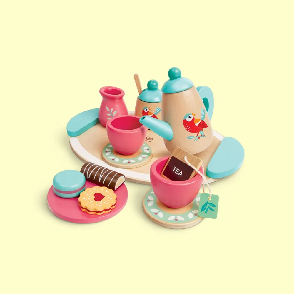 HAPE Juego de té de madera