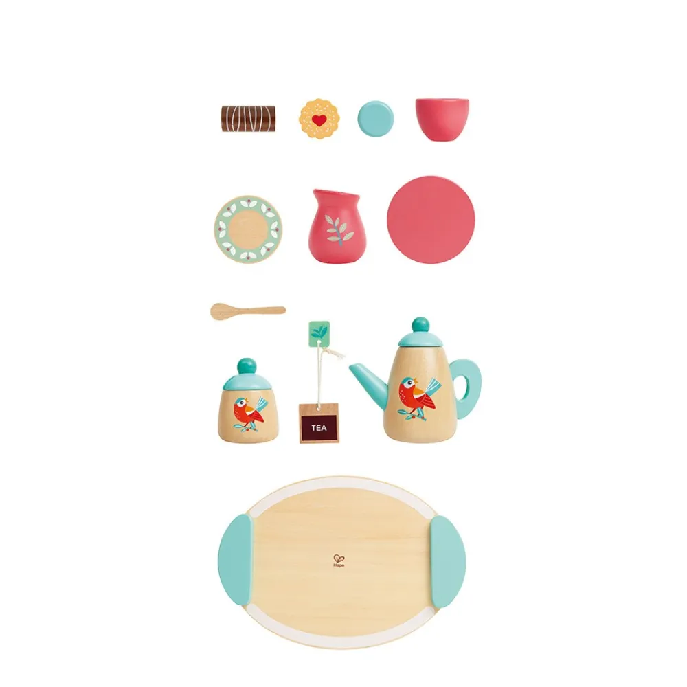 HAPE Juego de té de madera