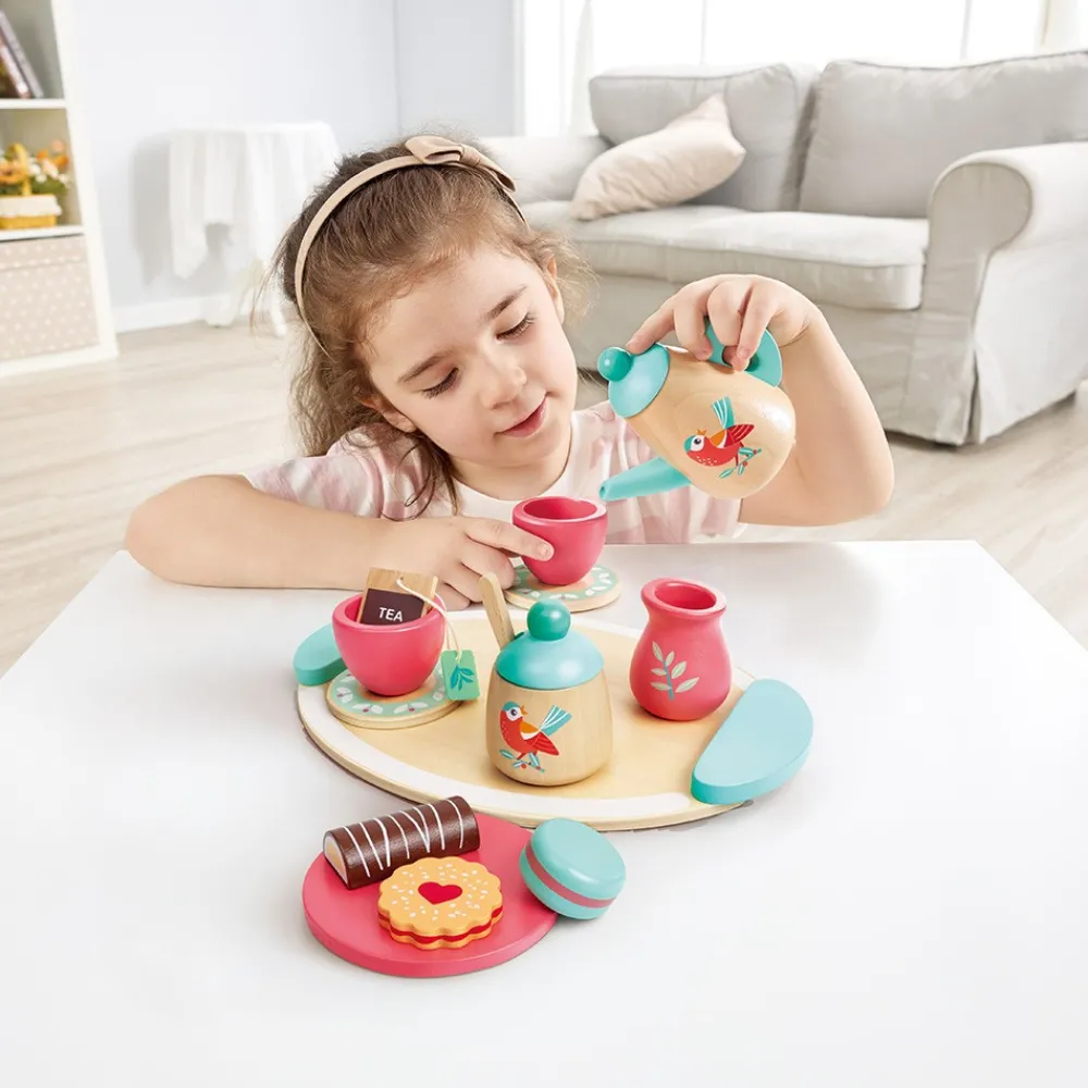 HAPE Juego de té de madera