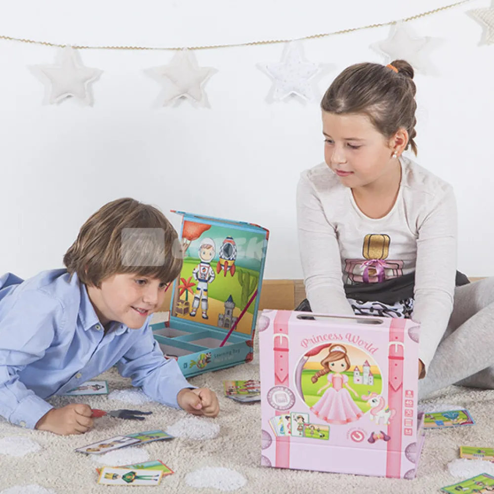 EUREKAKIDS Juego magnético Héroes del mundo