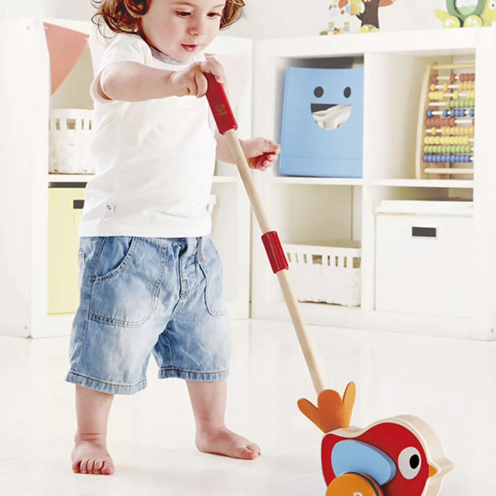 HAPE Juego para arrastrar musical pajarito Lilly