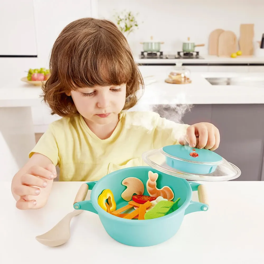 HAPE Juego para cocinar al vapor con comida y accesorios
