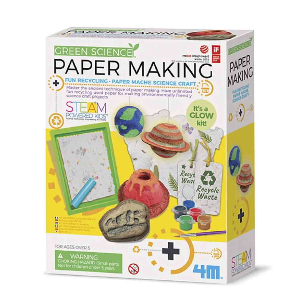 4M Juego para hacer papel