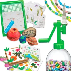 4M Juegos creativos con papel reciclado – Eco Steam Green Paper
