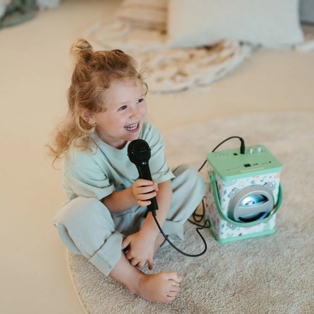 EUREKAKIDS Karaoke portátil con bluetooth