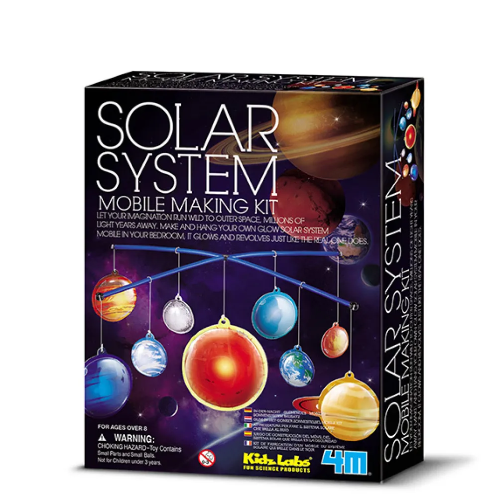 4M KidzLabs móvil brillante Sistema Solar