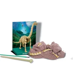 4M KidzLabs paleontología esqueleto Brachiosaurus