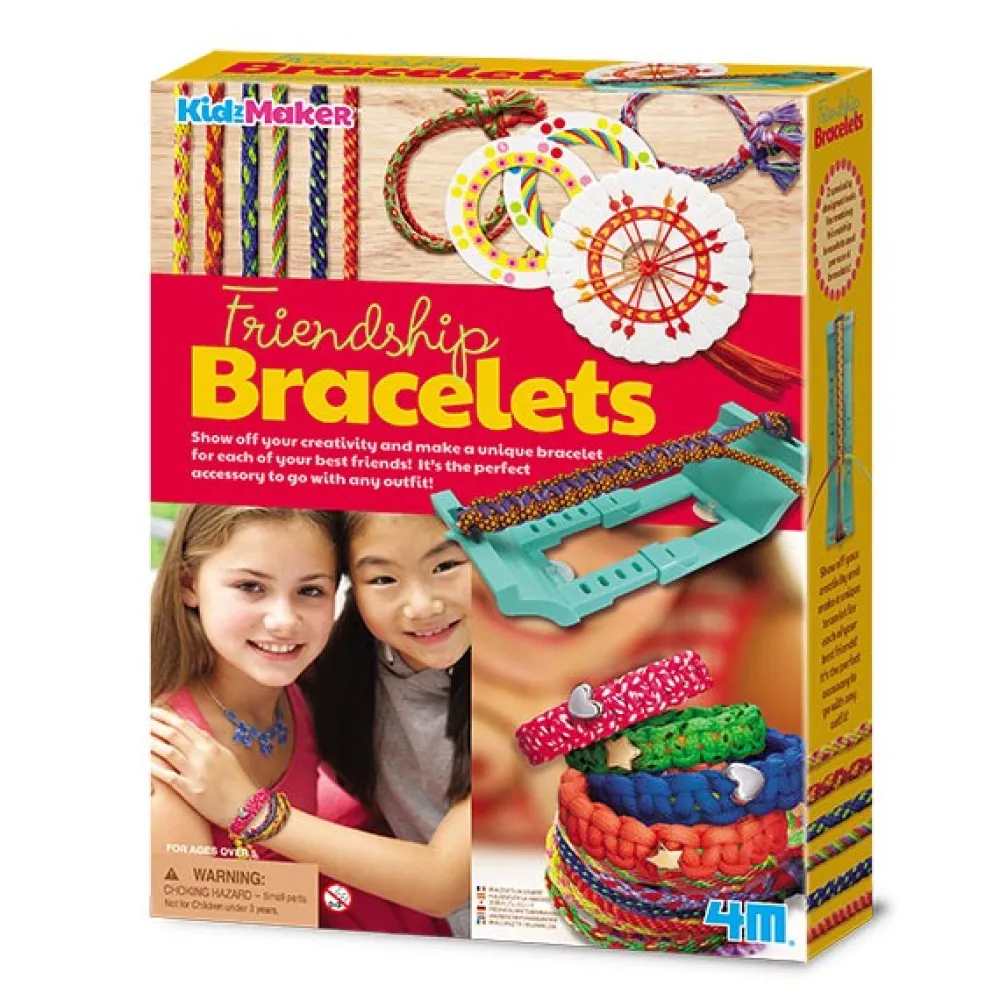 4M KidzMaker Pulseras trenzadas de la amistad