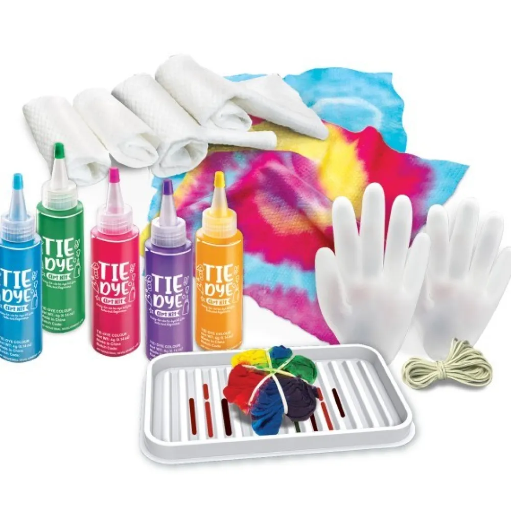 4M Kit de Camisetas Tie Dye- Kidz Maker