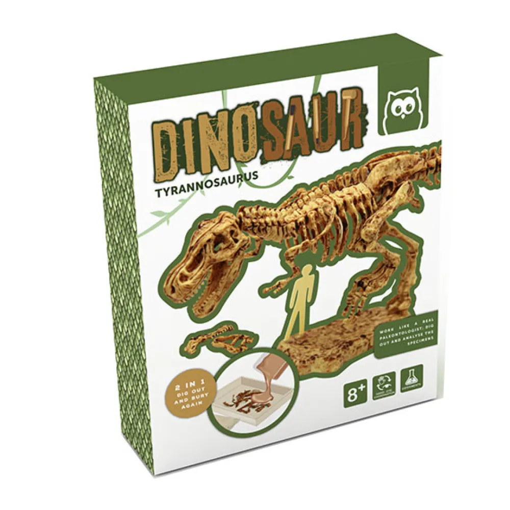 EUREKAKIDS Kit de excavación tyranosaurus