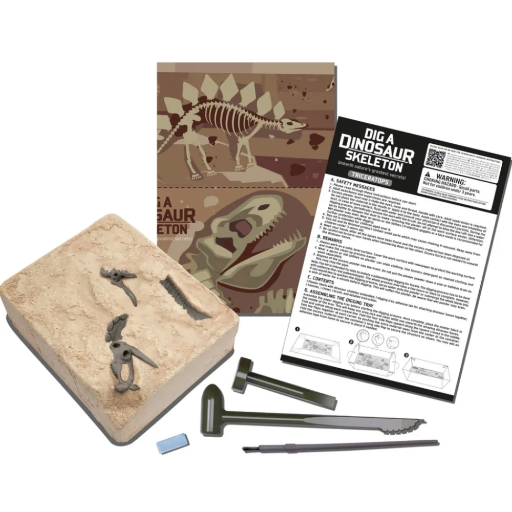 4M Kit Geológico de un Triceratops – Kidz Labs