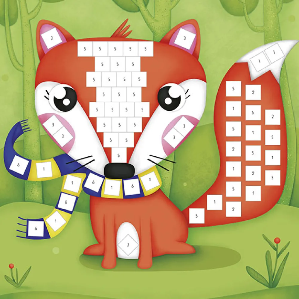 EUREKAKIDS Kit para hacer mosaico de purpurina