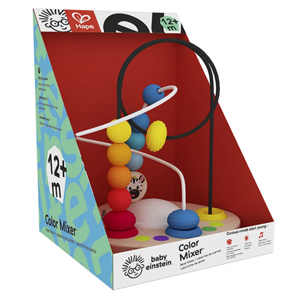 BABY EINSTEIN Laberinto de cuentas multicolor