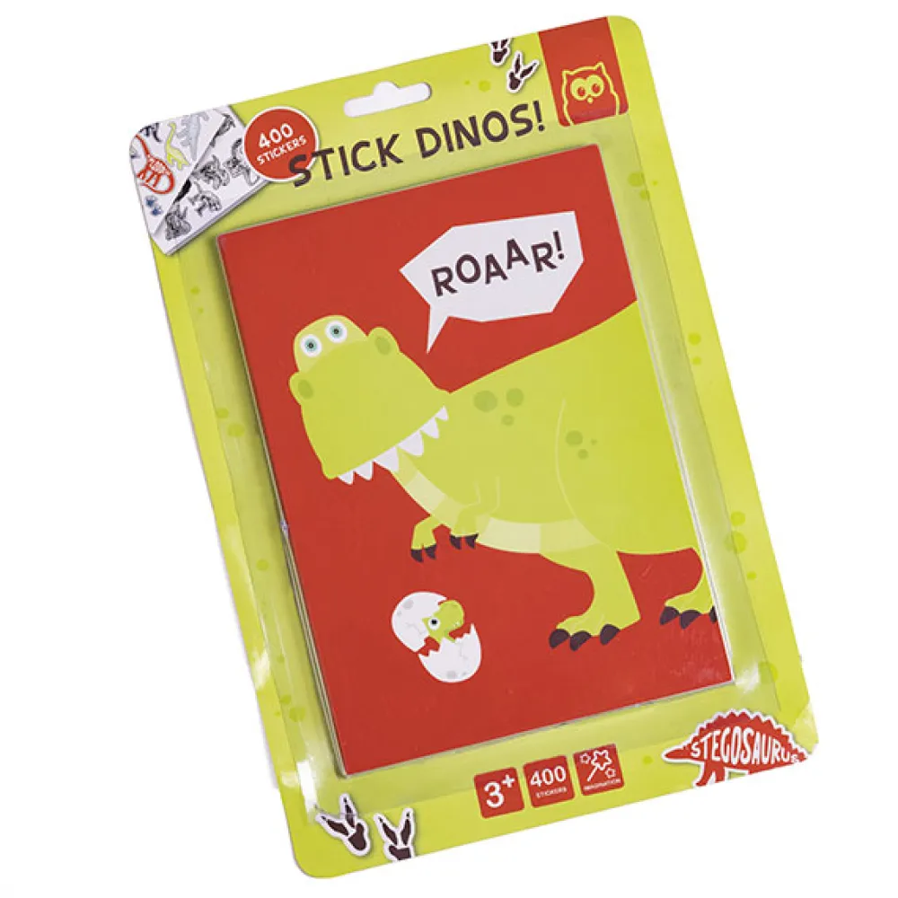 EUREKAKIDS Álbum stickers dinosaurios