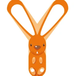 EUREKAKIDS Letra de madera Y animales