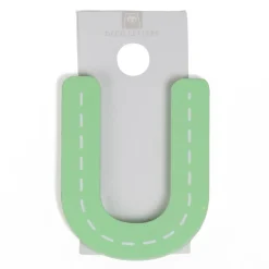 EUREKAKIDS Letra decorativa adhesiva de madera U