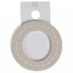 EUREKAKIDS Letra decorativa adhesiva de madera O