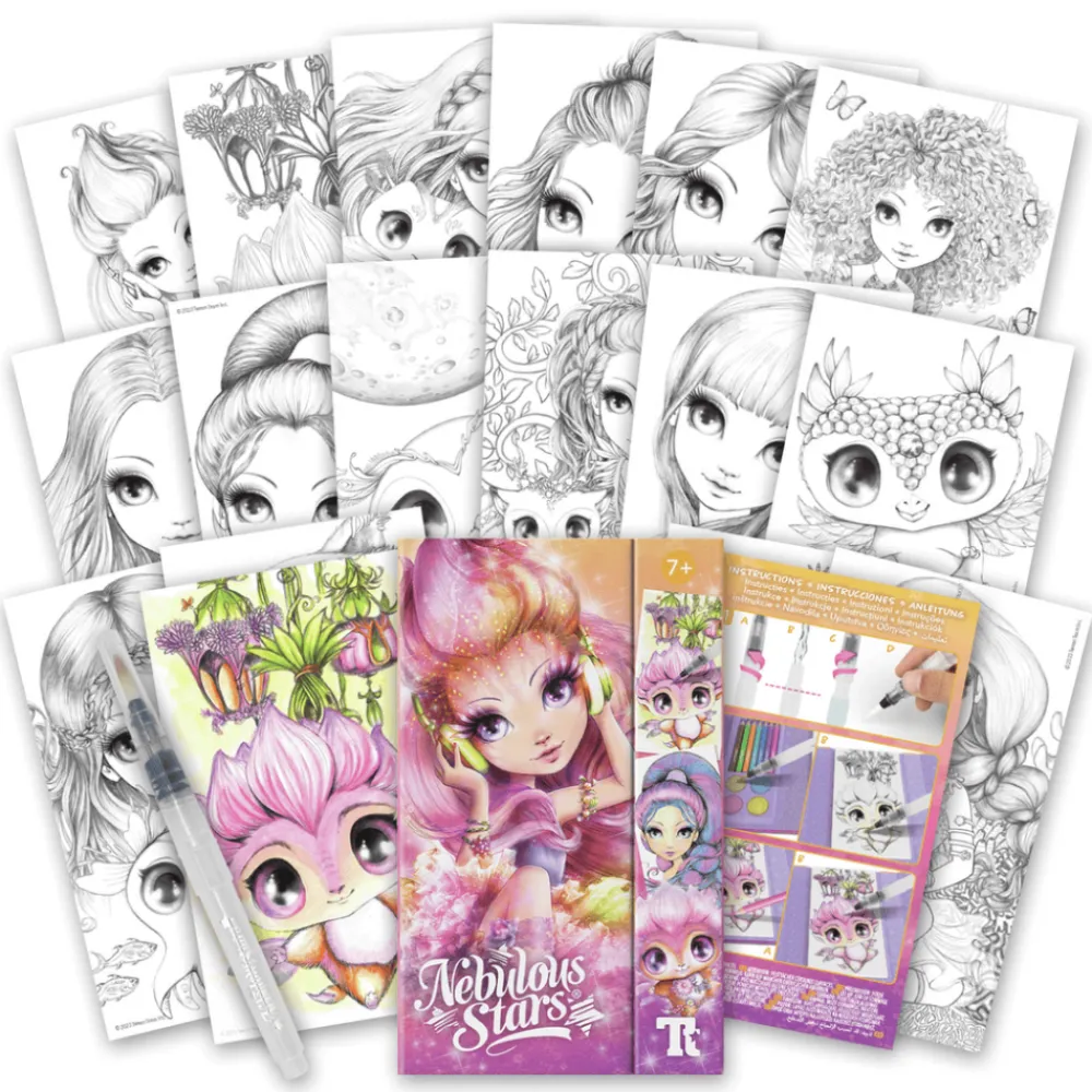 SIN MARCA Libro de Acuarelas Portátil - Petulia