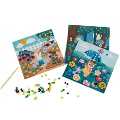 EUREKAKIDS Láminas creativas para decorar con pompones – Deco Pompons