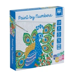 EUREKAKIDS Láminas para pintar con números – Pájaros Multicolor