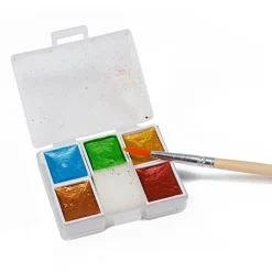 EUREKAKIDS Láminas para pintar y decorar con pintura nacarada – Bright Paint