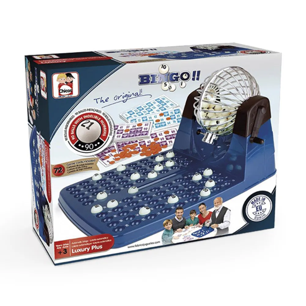 FÁBRICA DE JUGUETES Lotería automatica deluxe 72 cartones