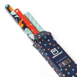 EUREKAKIDS Lápices de madera con diseño de dinosaurios