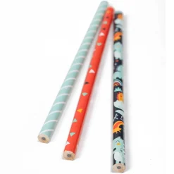 EUREKAKIDS Lápices de madera con diseño de dinosaurios