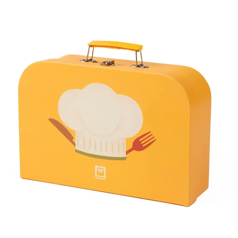 EUREKAKIDS Maletín profesional de juguete con 26 accesorios - Chef