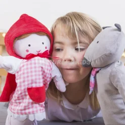 EUREKAKIDS Marioneta caperucita roja