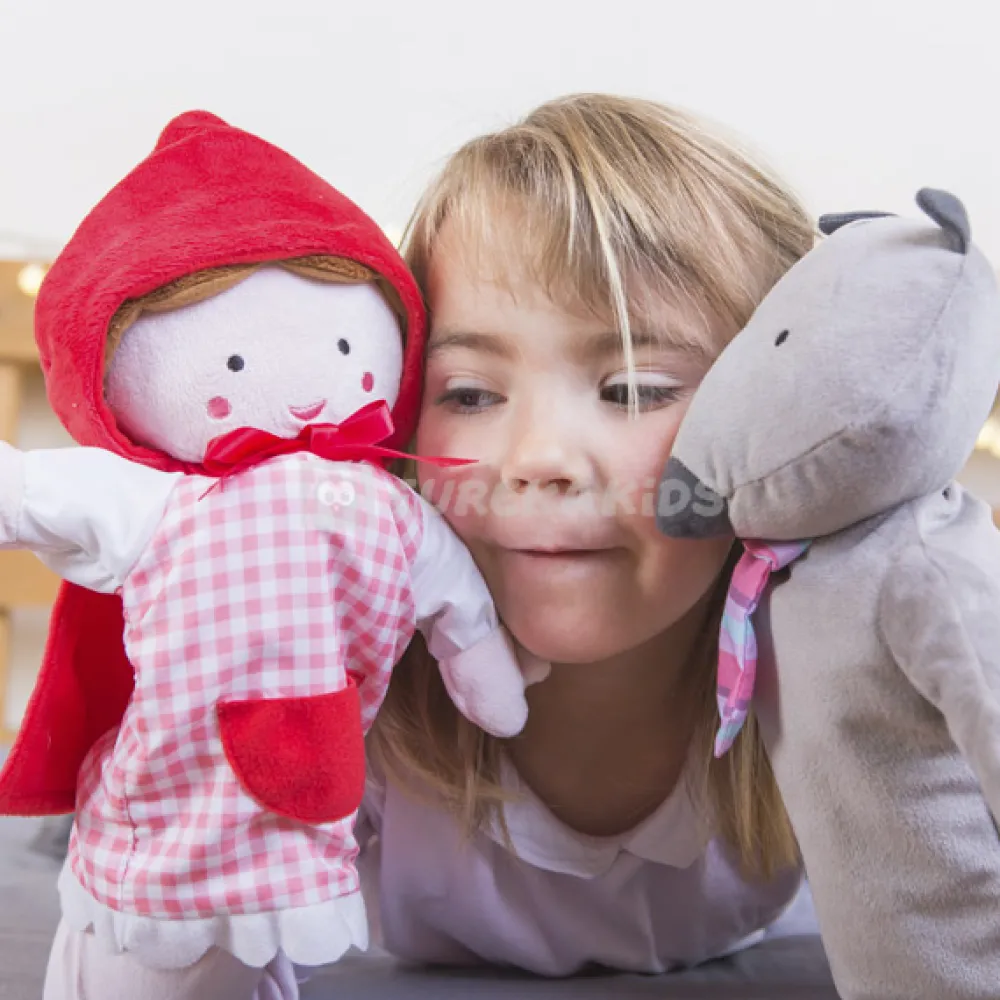 EUREKAKIDS Marioneta caperucita roja