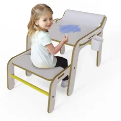 MAMATOYZ Mesa de madera tamaño estándar