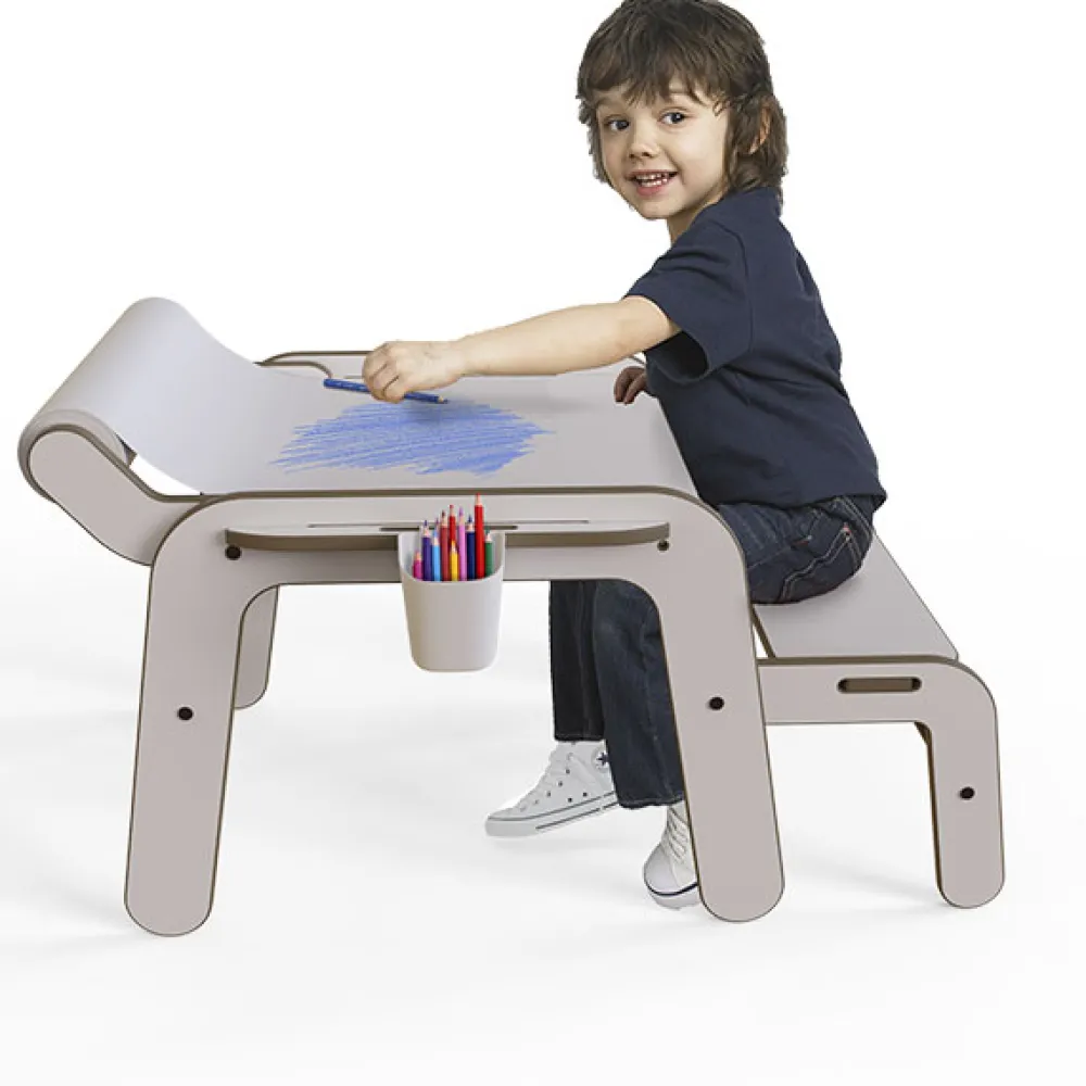 MAMATOYZ Mesa de madera tamaño estándar