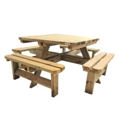 MASGAMES Mesa de picnic cuadrada - BALTIC