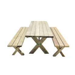 MASGAMES Mesa de Picnic Xerta 180cm Madera Sin Print